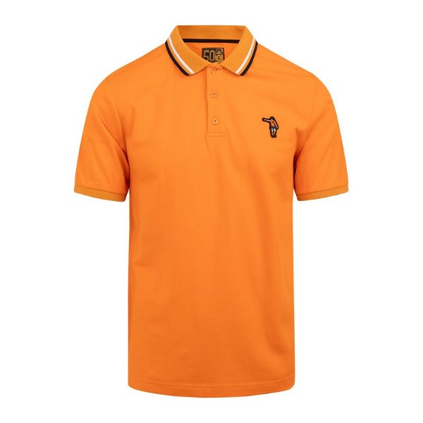 Cruyff - Nederland Dos Rayas Poloshirt - Oranje