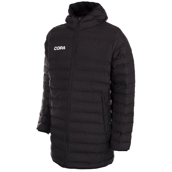 COPA Football - Long Bench Hooded Puffer Jacket