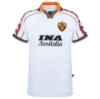 AS Roma Retro Football Shirt Away 1998-1999 + Totti 10