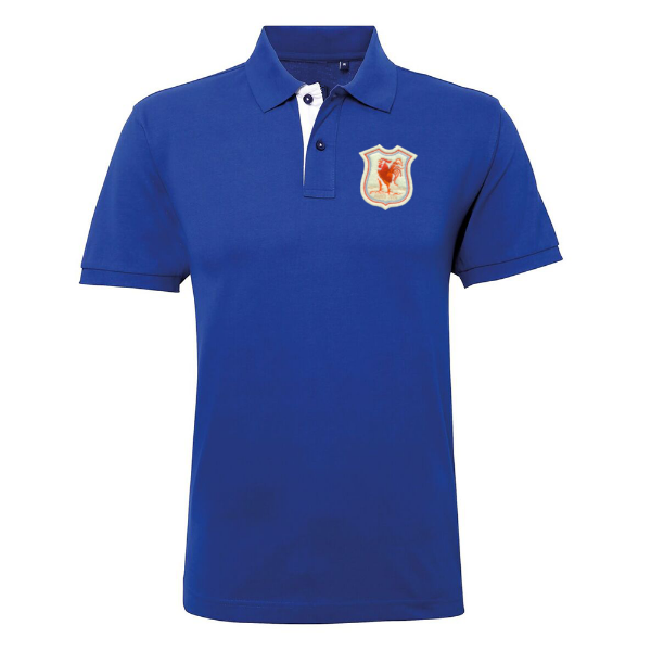 Rugby Vintage - France Polo Shirt 1924 - Royal Blue